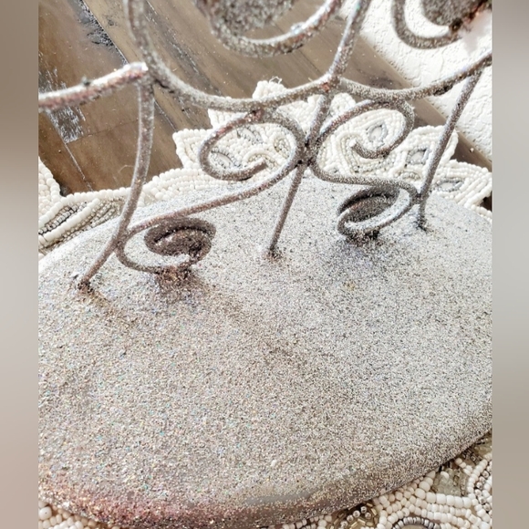 Silver Metal Christmas tree Votive Holder - Picture 7 of 9